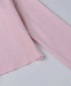 Own Saviour Pink Splice Crop Cardi