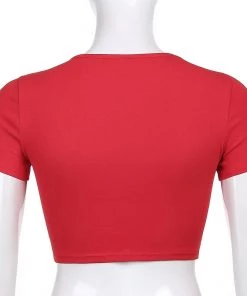 Own Saviour MC Barbed Wire Heart Crop Tees + Tops