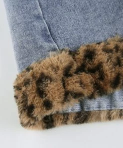 Own Saviour Leopard Faux Fur Mini Skirt Skirts