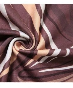 Own Saviour New In Brown Swirl Midi Skirt