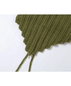 Own Saviour Knitted Point Tube Top