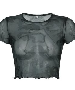 Own Saviour New In Mesh Dragon Crop