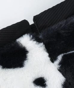 Own Saviour Faux Fur Cow Skirt Skirts