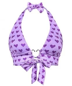 Own Saviour Heart Ring Halter Crop New In