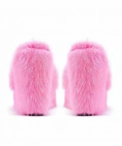 Own Saviour Faux Fur Wedges