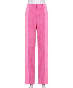 Own Saviour Brown/Pink/Purple/Green Cord Pants