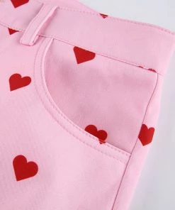 Own Saviour Heart Flare Pants