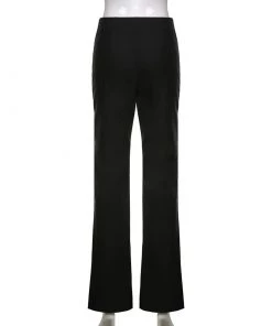 Own Saviour Buckle Slim Flare Pants New In