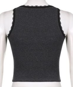 Own Saviour New In Rhinestone Heart Vest Crop