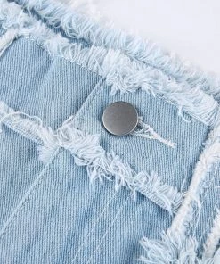 Own Saviour Paisley Bandana Patchwork Denim Skirt