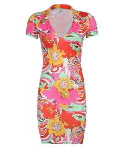 Own Saviour Dresses + Sets Groovy Floral Mini Dress