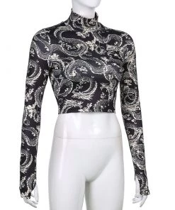 Own Saviour New In BY Dragon Turtleneck Crop