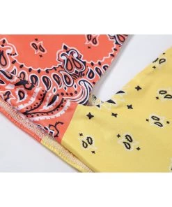 Own Saviour Multicolour Paisley Bandana Halter Set 18 Own Saviour Multicolour Paisley Bandana Halter Set