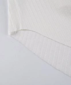 Own Saviour White Cold Shoulder Point Crop New In