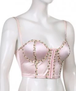 Own Saviour Floral Corset Cami Crop New In