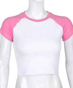 Own Saviour Pink Raglan Crop Tees + Tops