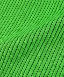 Own Saviour Neon Ribbed Knit Mini Dress