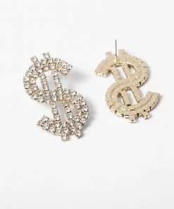 Own Saviour Dollar Stud Earrings New In