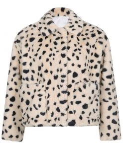 Own Saviour Thick Leopard Faux Fur Jacket