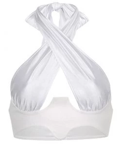 Own Saviour Wrap Bust Wrap Halter Crop