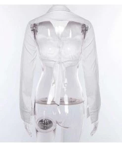 Own Saviour Turn Back Backless Shirt Tees + Tops