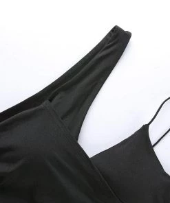 Own Saviour Irregular Strap Crop