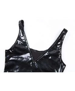 Own Saviour Faux Leather Bodysuit
