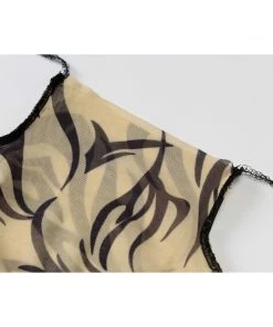 Own Saviour New In Tattoo Semi Sheer Crop