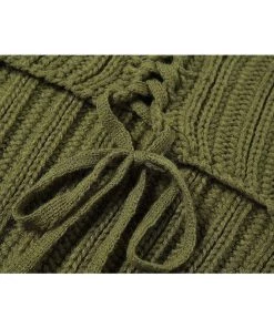 Own Saviour Knitted Point Tube Top