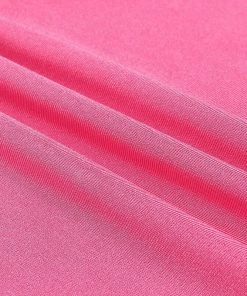 Own Saviour Tees + Tops Hot Pink Backless Crop