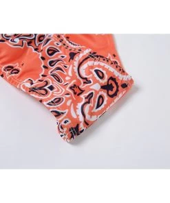 Own Saviour Multicolour Paisley Bandana Halter Set 17 Own Saviour Multicolour Paisley Bandana Halter Set