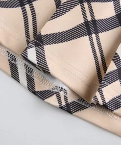 Own Saviour Skirts Plaid Wave Pleat Skirt