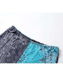 Own Saviour Multicolour Paisley Bandana Halter Set 20 Own Saviour Multicolour Paisley Bandana Halter Set