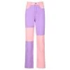 Own Saviour Pink/Purple/Blue Patchwork Jeans