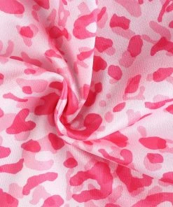 Own Saviour Colour Leopard Frill Cami Crop