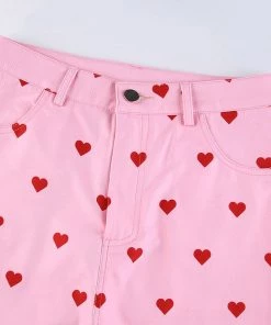 Own Saviour Heart Flare Pants