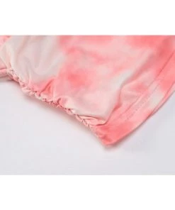 Own Saviour Peach Tie Dye Halter