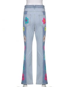 Own Saviour Flower Power Flare Jeans