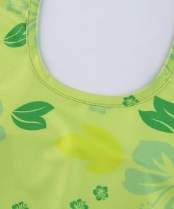 Own Saviour Green Leaf Halter Crop New In