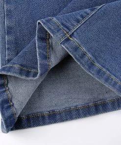 Own Saviour Y2K Rhinestone Flare Jeans New In