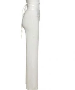 Own Saviour Tie Up Low Rise Pants