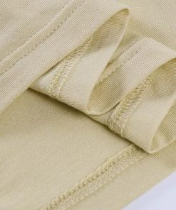 Own Saviour Tan String One Shoulder Crop