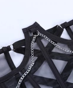 Own Saviour Chain White Corset