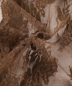 Own Saviour Tees + Tops Lace Mesh Crop