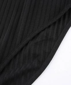 Own Saviour Faux Fur Trim Bodysuit