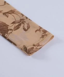 Own Saviour Floral Mesh Shirt