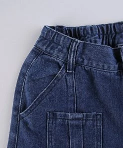 Own Saviour New In Deep Dark Cargo Jeans