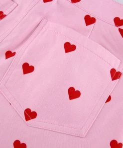 Own Saviour Heart Flare Pants