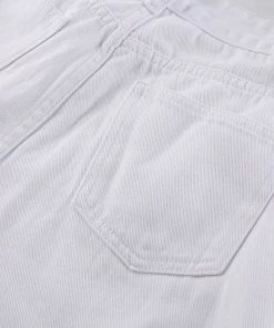 Own Saviour White Split Cut Jeans