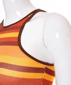 Own Saviour Sunset Stripe Crop